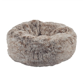 CROCI HONDENMAND DONUT BICOLOR BEIGE 100X100X25 CM