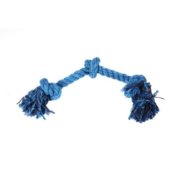 HAPPY PET FLOSSIN FUN 3 KNOOP SMALL 35X10CM