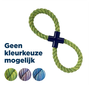 HAPPY PET FLOSSIN FUN 8 VORMIG L LARGE 37X15X2,5 CM