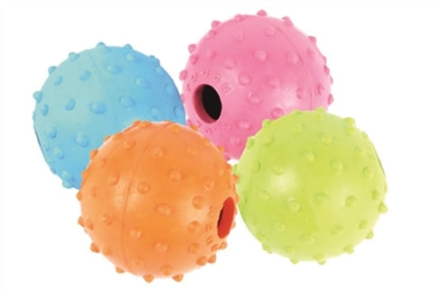 HAPPY PET RUBBER BAL MET BEL 5,5 CM