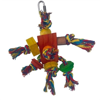 HAPPY PET SPEELGOED PAPEGAAI FIESTA 31X12X10 CM