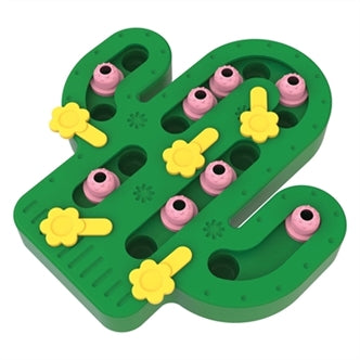 HAPPY PET TABBY PATCH CACTUS PUZZEL INTELLIGENTIE SPEELGOED 34X29X4 CM