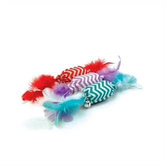 HAPPY PET TABBY PATCH CRINKLE SNOEPJE ASSORTI 19X2,5X2,5 CM