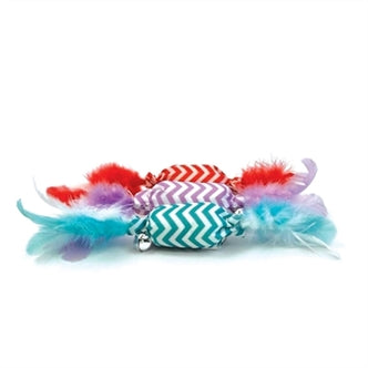 HAPPY PET TABBY PATCH CRINKLE SNOEPJE ASSORTI 19X2,5X2,5 CM