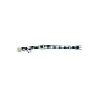 HAPPY PET TABBY PATCH HALSBAND KAT RUIT ZWART 18-30X1 CM
