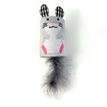 HAPPY PET TABBY PATCH MUIS RATEL EN ROLLER GRIJS 18X7X7 CM