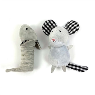 HAPPY PET TABBY PATCH MUIZEN 11 CM EN 9 CM