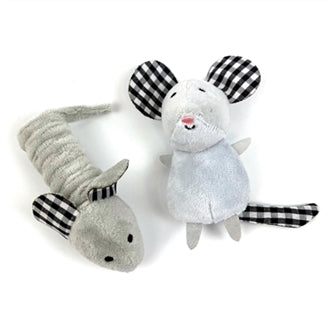 HAPPY PET TABBY PATCH MUIZEN 11 CM EN 9 CM