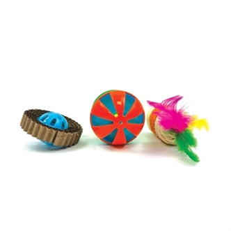 HAPPY PET TABBY PATCH RATEL / ROLLER / KRABSPEELTJE 9X7,5X7 CM
