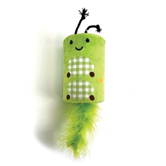 HAPPY PET TABBY PATCH RUPS RATEL EN ROLLER GROEN 18X7X7 CM