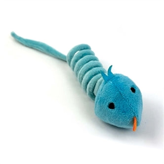 HAPPY PET TABBY PATCH VOGEL BLAUW 11 CM EN 9 CM