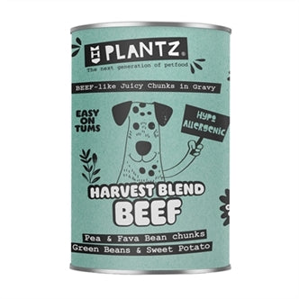 HENART PLANTZ VEGAN VLEESACHTIGE RUND STUKKEN IN GRAVY 400 GR
