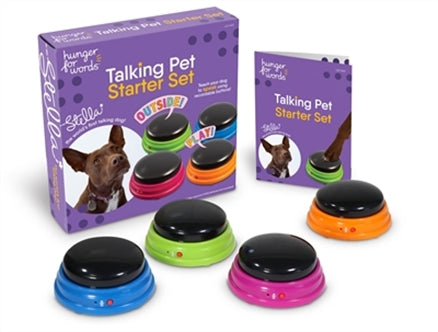 HUNGER FOR WORDS TALKING PET STARTER SET 19,5X4,7X19,6 CM