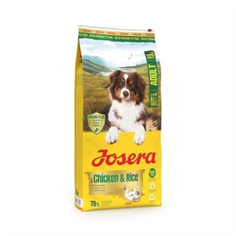 JOSERA ALL SIZES ADULT CHICKEN & RICE 12,5 KG