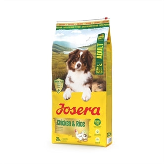 JOSERA ALL SIZES ADULT CHICKEN & RICE 12,5 KG
