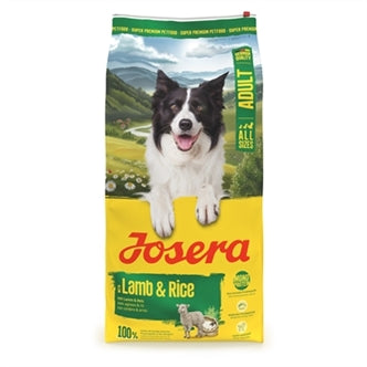 JOSERA ALL SIZES ADULT LAMB / RICE 12,5 KG