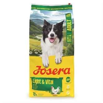 JOSERA ALL SIZES ADULT LIGHT & VITAL 12,5 KG