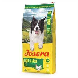 JOSERA ALL SIZES ADULT LIGHT & VITAL 12,5 KG