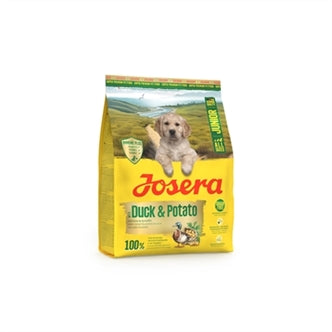 JOSERA ALL SIZES JUNIOR DUCK & POTATO 900 GR