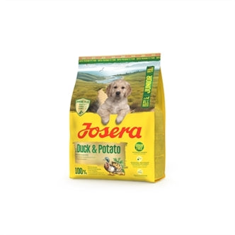 JOSERA ALL SIZES JUNIOR DUCK & POTATO 900 GR