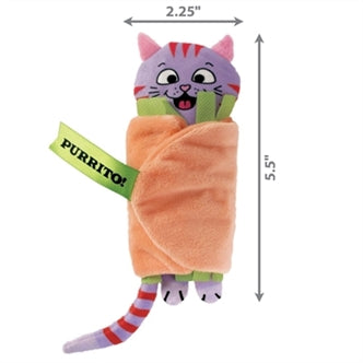 KONG PULL-A-PARTZ PURRITO 14X5 CM