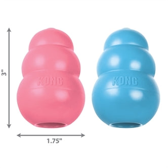 KONG PUPPY ROZE OF BLAUW ASSORTI SMALL 7,5X4,5X4,5 CM
