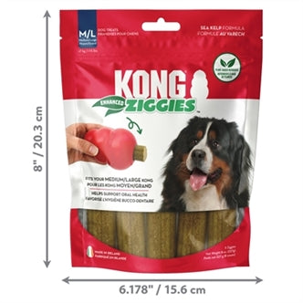 KONG ZIGGIES ENHANCED M/L 227 GR 5 ST