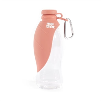 MARTIN DRINKFLES MET SILICONE DRINKBAK ROZE 500 ML