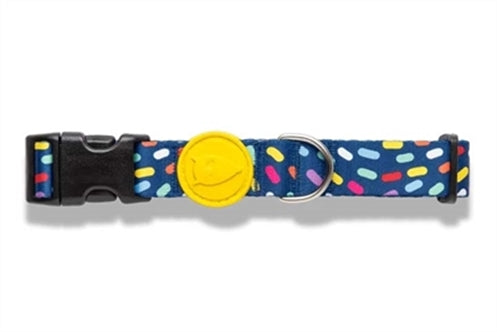 MORSO HALSBAND HOND GERECYCLED COLOR INVADERS PAARS 37-58X2,5 CM
