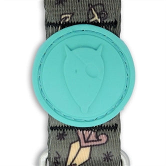 MORSO HALSBAND HOND GERECYCLED INK TANK GROEN 43-70X2,5 CM