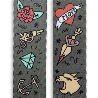 MORSO HALSBAND HOND GERECYCLED INK TANK GROEN 43-70X2,5 CM