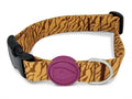 MORSO HALSBAND HOND GERECYCLED JUNGLE DRUM ORANJE 37-58X2,5 CM