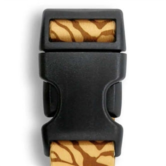 MORSO HALSBAND HOND GERECYCLED JUNGLE DRUM ORANJE 43-70X2,5 CM