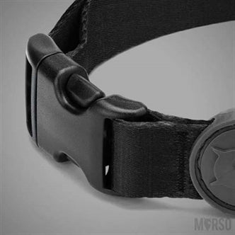 MORSO HALSBAND HOND GERECYCLED PURENESS ZWART 43-70X2,5 CM