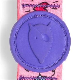 MORSO HALSBAND HOND GERECYCLED SWEET TWEET ROZE 43-70X2,5 CM