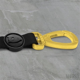 MORSO HONDENRIEM GERECYCLED GOLD CAVIAR GOUD 120X1,5 CM 6-20 KG