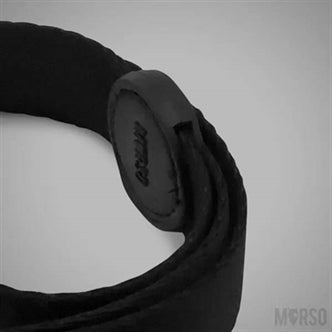 MORSO HONDENRIEM GERECYCLED PURENESS ZWART 120X1,5 CM TOT 6 KG