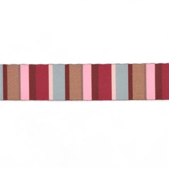 MORSO HONDENRIEM GERECYCLED SKYLINE ROOD / ROZE 120X1,5 CM TOT 6 KG