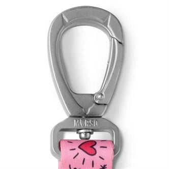 MORSO HONDENRIEM GERECYCLED SWEET TWEET ROZE 120X1,5 CM 6-20 KG