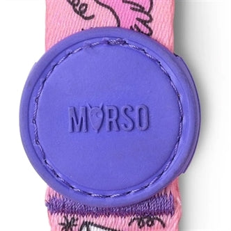 MORSO HONDENRIEM GERECYCLED SWEET TWEET ROZE 120X1,5 CM 6-20 KG