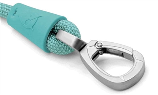 MORSO HONDENRIEM REGULAR ROPE GERECYCLED AQUAMARINE BLAUW 120X1 CM