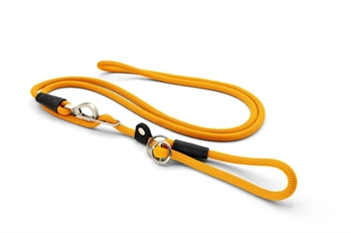 MORSO HONDENRIEM RETRIEVERLIJN HANDS FREE REGULAR ROPE GERECYCLED GOUD 260X1 CM