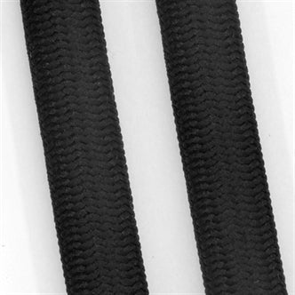 MORSO HONDENRIEM SOFT ROPE GERECYCLED BLACK ZWART 120X1 CM