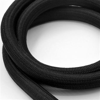 MORSO HONDENRIEM SOFT ROPE GERECYCLED BLACK ZWART 120X1 CM