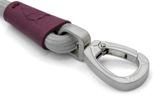 MORSO HONDENRIEM SOFT ROPE GERECYCLED GREY GRIJS 120X1 CM