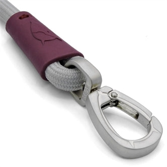 MORSO HONDENRIEM SOFT ROPE GERECYCLED GREY GRIJS 120X1 CM