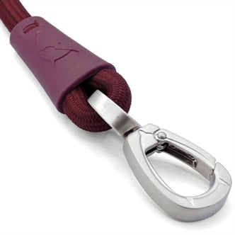 MORSO HONDENRIEM SOFT ROPE GERECYCLED PLUM PAARS 120X1 CM