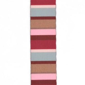 MORSO HONDENRIEM VERSTELBAAR GERECYCLED SKYLINE ROOD / ROZE 75-230X1,5 CM 1-4 KG
