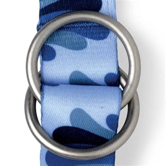 MORSO HONDENRIEM VERSTELBAAR GERECYCLED SPLASH BLAUW 65-200X2,5 CM 20-80 KG