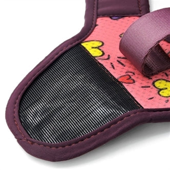 MORSO HONDENTUIG BODY MESH GERECYCLED PINK THINK ROZE 40-45 CM